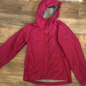 Columbia rain jacket